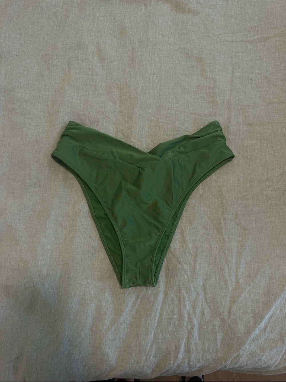 Abercrombie high waisted swim bottoms
